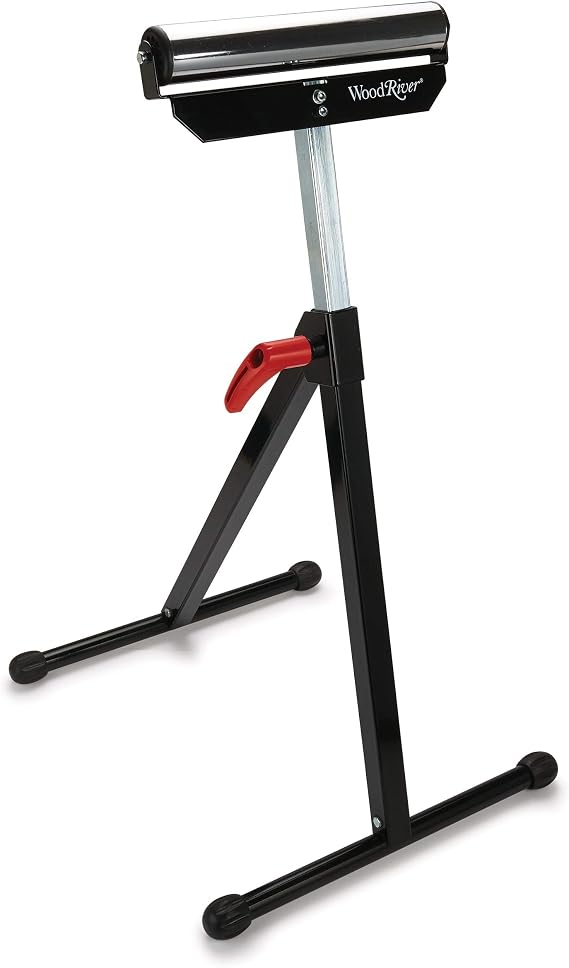 Woodriver Single Roller Work Support Stand