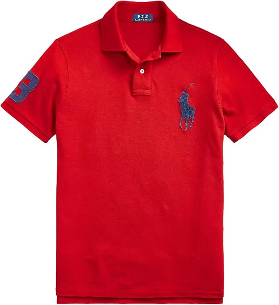 POLO RALPH LAUREN Men's Big Pony Classic Fit Mesh Polo Shirt