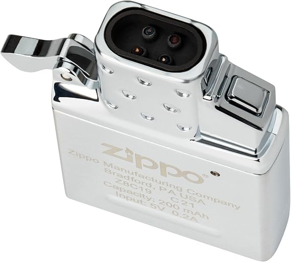 Double Arc Rechargeable Lighter Insert | Ideal gift for Birthdays, Father's Day, Christmas, Valentine's Day, Weddings, Graduations, Groom Usher Office Events