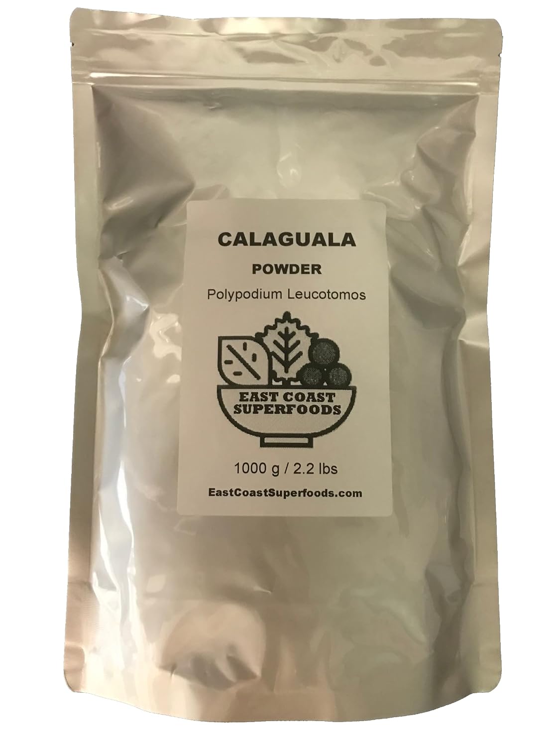 Calaguala Kalawalla Root Powder Polypodium Leucotomos from East Coast Superfoods 1000 g  2.2 lbs