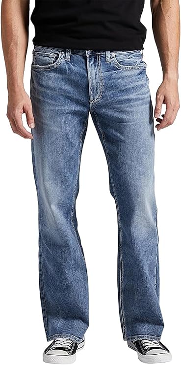 Silver Jeans Co. Men's Zac Relaxed Fit Straight Leg Jean - Legacy