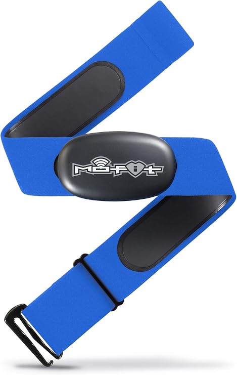 Heart Rate Monitor Chest Strap for Garmin, Apple, Android, Peloton, Zwift, Strava, ANT+ and Most Bluetooth 4.0 Enabled Fitness Devices