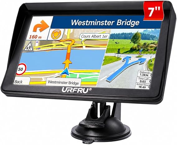 7-inch GPS Navigator for Car Truck RV with Hood, No Network Needed