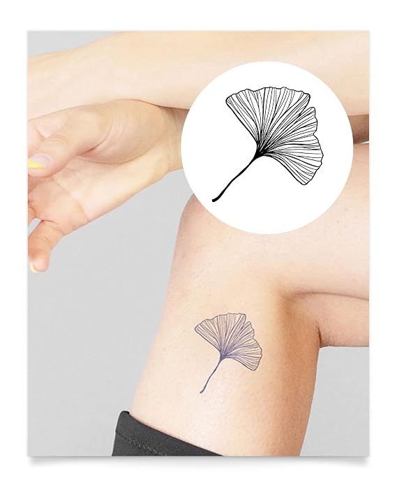 Inkbox Temporary Tattoos, Semi-Permanent Tattoo, One Premium Easy Long Lasting, Water-Resistant Temp Tattoo with For Now Ink - Lasts 1-2 Weeks, Drift By, 3 x 3 in