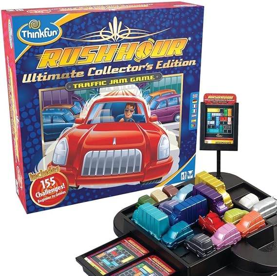 Think Fun Rush Hour Ultimate CollectoraTMs Edition a Escape Gridlock in Style for Ages 8 and Up (76243)