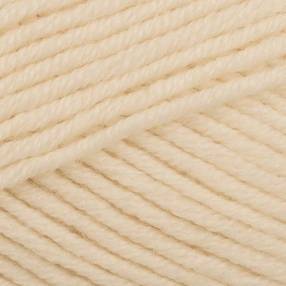 Superwash 100% Merino Wool Yarn for Knitting and Crocheting, 3 or Light, DK, Leight Worsted Weight, Drops Merino Extra Fine, 1.8 oz 115 Yards per Ball (01 Off White)