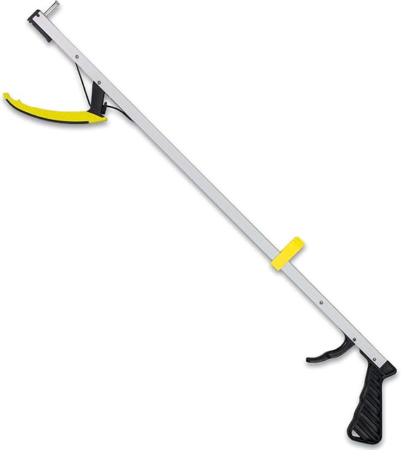 RMS Featherweight The Original Reacher (32-inch) | Best for People with Flexibility Limitations Affecting the Back, Hips, Shoulders, or Grip Strength