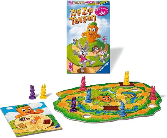 Ravensburger - Travel Game Jumping Rabbit