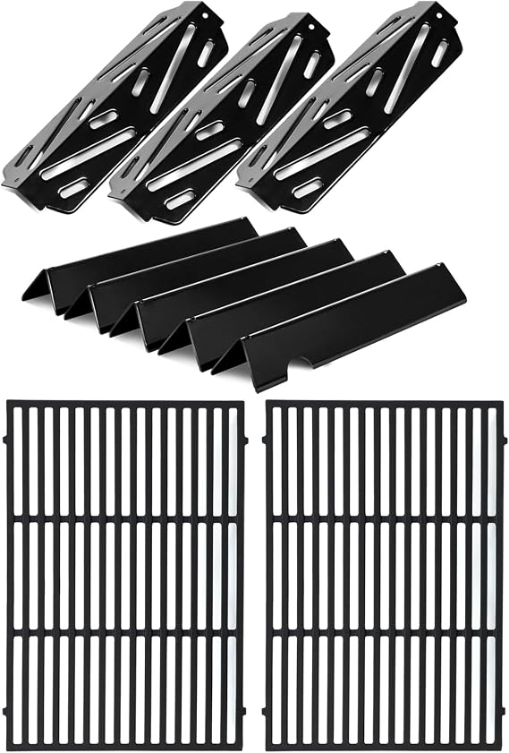 Genesis II Grill Parts for Weber Genesis II E-310 II GS4 E-315 E-335 Parts LX E-340 S-340 66095 Grill Grates Replacement 66032 Genesis 2 Flavorizer Bars 66040 Heat Deflector E-325S 300 Series Parts