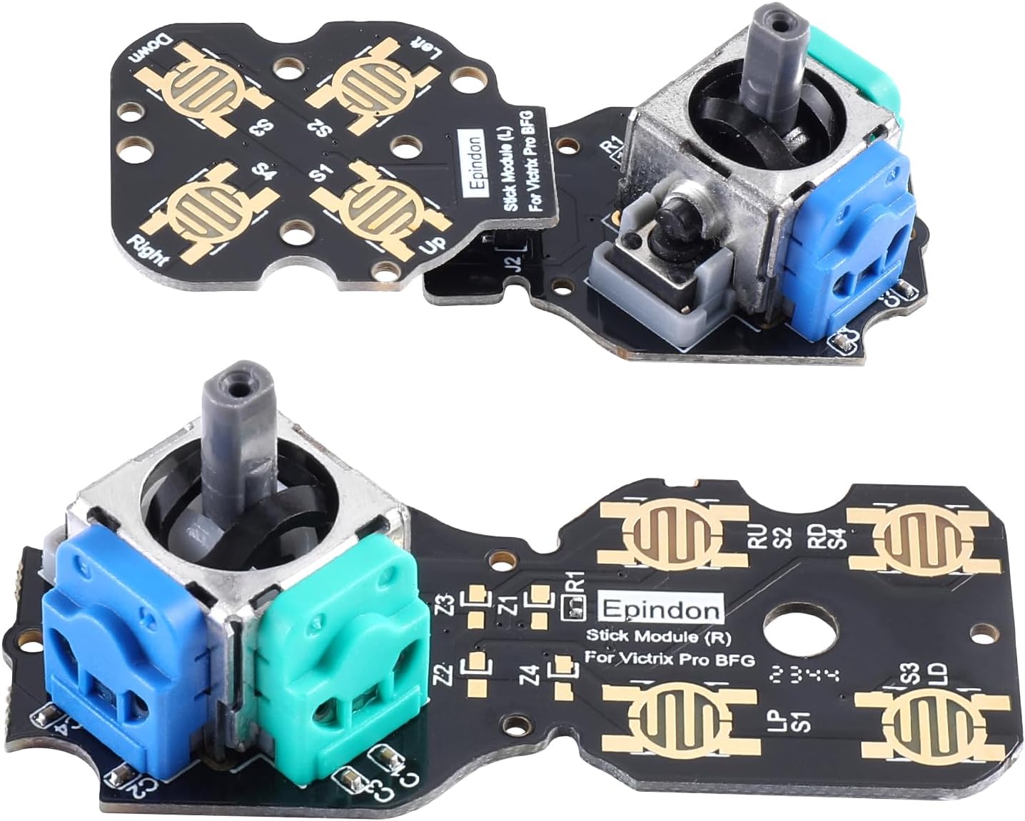 Epindon Hall Effect Replacement Stick Module Compatible with Victrix Pro BFG Wireless Controllers Both PS5 & Xbox Version - PACK 80G