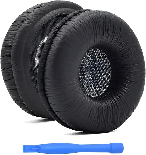 Ear Pads Replacement for JBL Tune 510BT / 660NC / Sony MDR-ZX110 / WH-CH520 Headset by MMOBIEL - Ear Pad Cushions - Earpads Replacement for ZX310 / ZX330BT / CH500 / CH510 / V150 / V250 / Tune 500BT