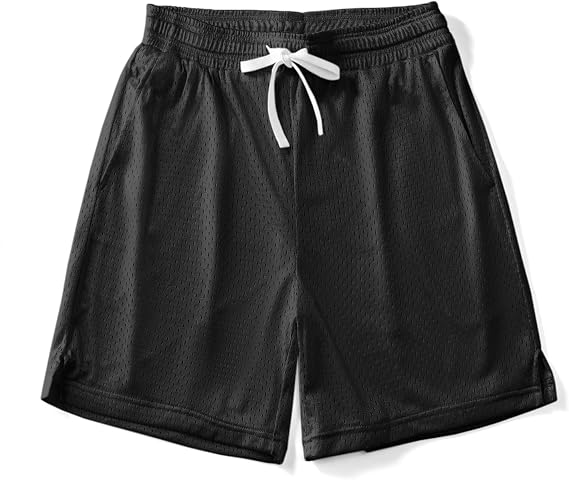 AIMPACT Men's 4"/6" Mesh Shorts Workout Lounge Double Layer