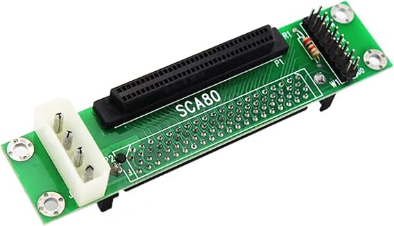 Micro SATA Cables|SCSI 68 Pin to SCA80 80 Pin Adapter
