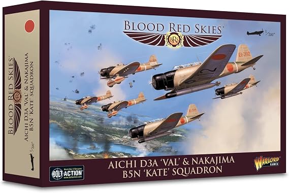 Warlord Games Aichi D3A 'Val' & Nakajima B5N 'Kate' Squadron Set