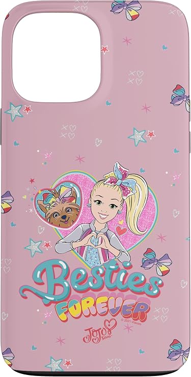 iPhone 13 Pro Max Nickelodeon JoJo Siwa Besties Forever Bows And Stars Case