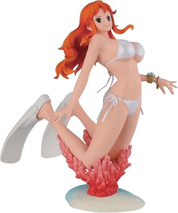 One Piece Creator x Creator Nami, White Bikini, Approx. 5.1 inches 130 mm Figure