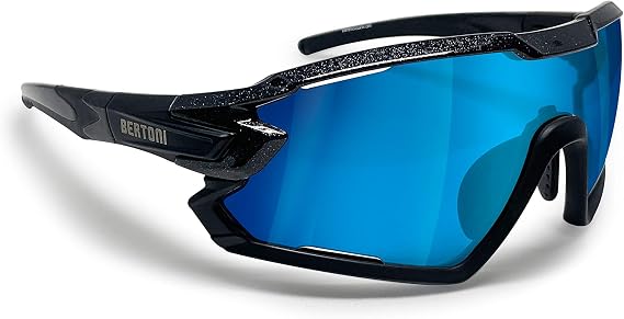 Bertoni Sport Sunglasses Polarized Photochromic Cycling MTB Running QUASAR