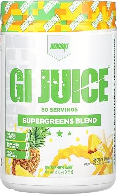 GI Juice - Digestive Enzymes - Pineapple Banana