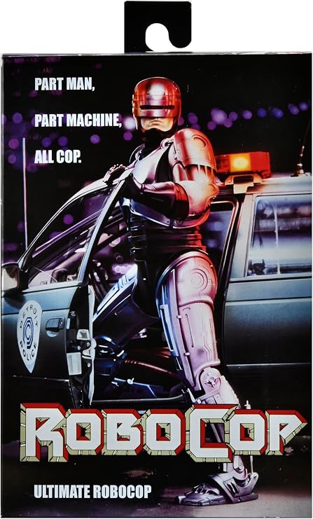 NECA Robocop - 7" Scale Action Figure - Ultimate Robocop | Interchangeable data-spike fist