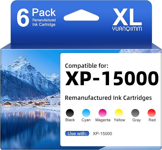 Remanufactured Replacement for Epson 312XL 314XL Ink Cartridges Combo Pack