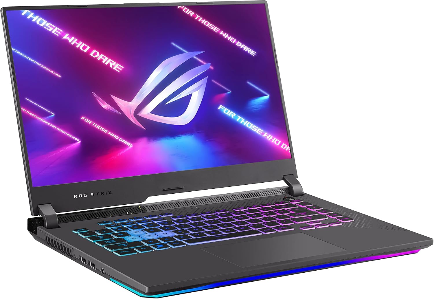 ASUS ROG Strix G15 2022 Gaming Laptop, 15.6 300Hz IPS FHD Display, NVIDIA GeForce RTX 3050, AMD Ryzen 7 6800H, 32GB DDR5, 1TB SSD, RGB Keyboard, Windows 11 Home, G513RC-IS74,Gray