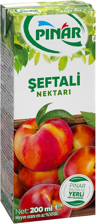 Pinar Meyvenektari Şeftalİ 200ml