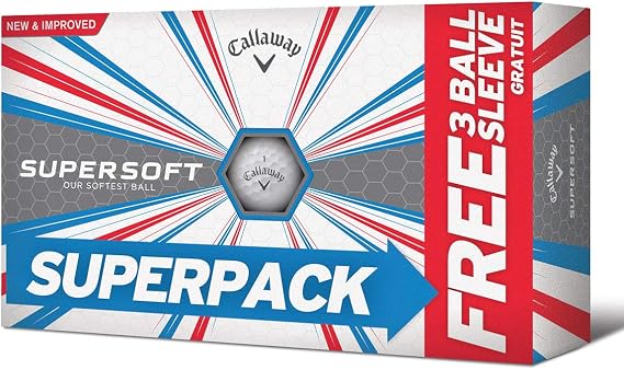 Callaway 2017 Supersoft Golf Balls (One Dozen)