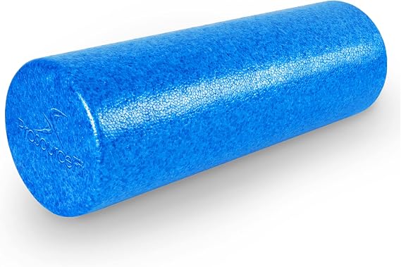 ProsourceFit High Density Foam Rollers 36, 24, 18, 12- inches long. Firm Full Body Athletic Massage Tool for Back Stretching, Yoga, Pilates, Post Workout Muscle Recuperation. Speckled and Solid Colors
