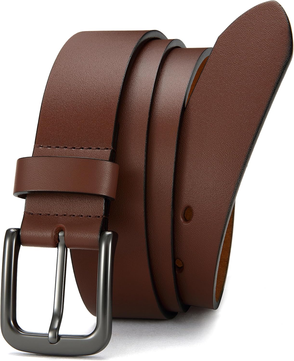 CHAOREN Leather Belt for Men - 35mm Men Belts for Jeans Casual and Dress - Mens Gift for Him