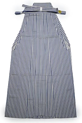 DEAR VANILLA Authentic Japanese Andon Hakama 100cm Mens Kimono PantsSkirt Made in Japan HKM-0076 Grey