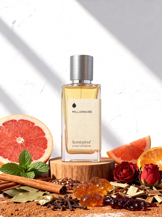 SCENTSPIRED Millionaire - Eau De Parfum Inspired by P.R. One Million, Long Lasting Fragrance for Men, 1.7 FI Oz, 50ml 