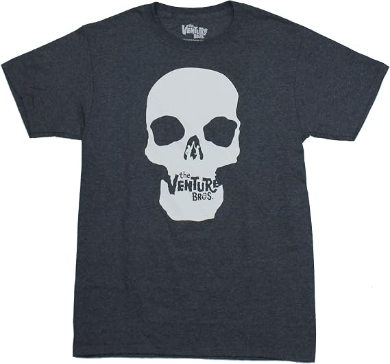 Venture Brothers Mens T-Shirt - Classic Show Skull Logo Image