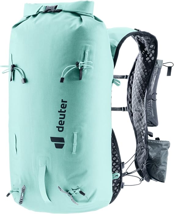 Deuter Vertrail 16L Alpine Backpack I Waterproof, Lightweight Hiking & Mountaineering Pack - Glacier-Graphite