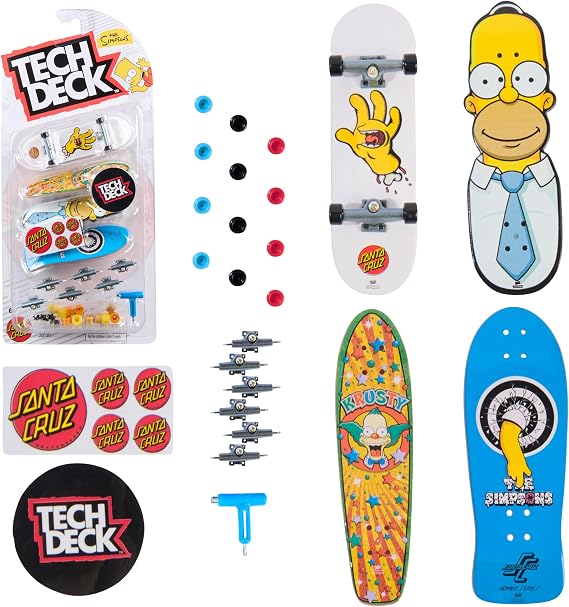 TED Tech Deck 4 Pack - The Simpsons