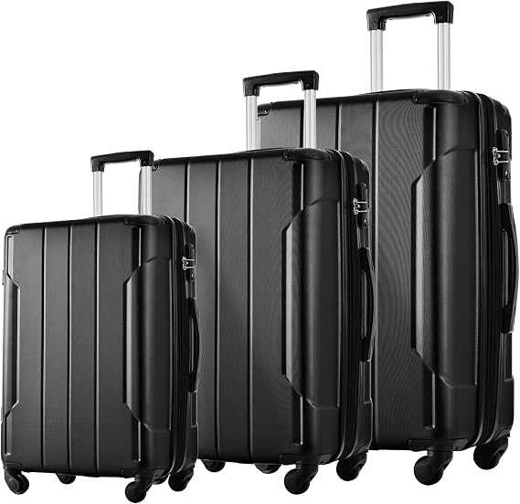 Hardside, Black 10, One Size