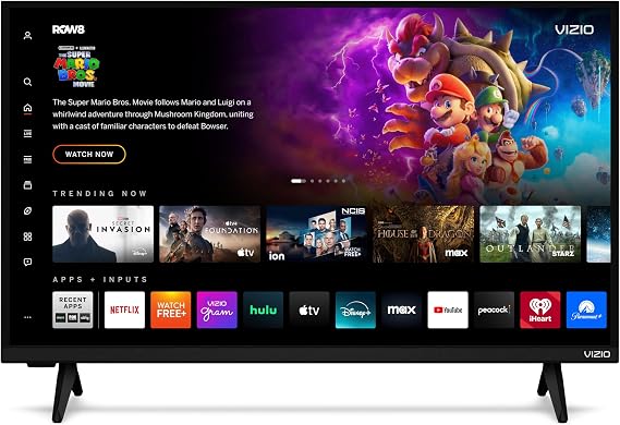 VIZIO 32-inch HD Smart TV 720p LED w/Alexa Compatibility, Google Cast Built-in, Bluetooth Headphone Capable (VHD32M-08, New)