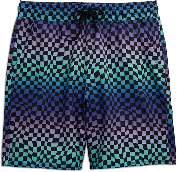 TomboyX Swim 9" Lined Board Shorts, Bathing Suit Athletic Sports Bottom Mid-Rise Trunks, UPF 50 Sun Protection, (XS-6X)