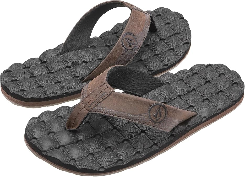 Volcom Mens Recliner Sandal Flip Flop