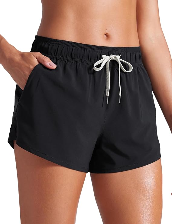 CRZ YOGA Side Slit Board Shorts 3"