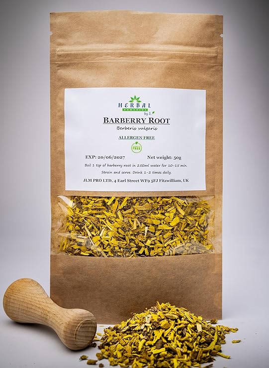 Barberry Root Tea Liver Kidney Gallbladder Urinary Tract Support Dried Herb Berberine Berberys korzen/Herbal Remedies by J. 50g