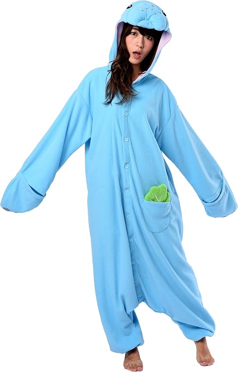 SAZAC Manatee Kigurumi - Onesie Jumpsuit Halloween Costume