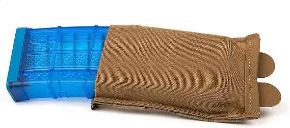 Blue Force Gear - シングルマガジンポーチ - MOLLEタクティカルマガジンホルダー - エアソフト&タクティカルアクセサリー - デューティーベルト、ベスト、プレートキャリア用の積み重ね可能なポーチ - 3.5 x 5.5 x 0.13インチ