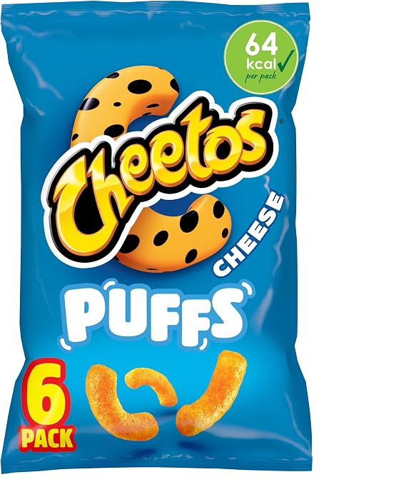 Cheetos Puffs Cheese Multipack Crisps 6x13g