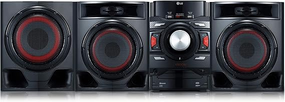 LG CM4590 XBOOM Bluetooth Audio System, Corded Electric, Black