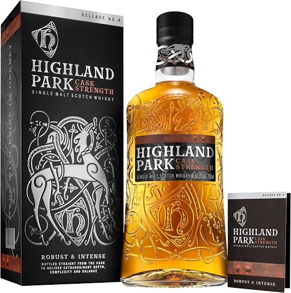 Highland Park Cask Strength Whisky|Release No.4|Limited Edition|Orkney Malted Whisky| 64.3% ABC| 70cl
