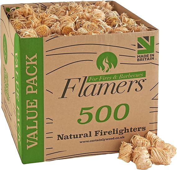 Flamers Natural Firelighters (500 Value)