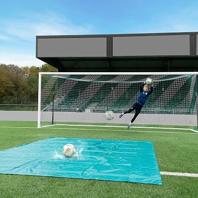 Net World Sports Tarpaulins for Goalkeeping Reaction Training - Improve Reflexes & Reactions | Ultra-Durable PVC Tarpaulin | 4