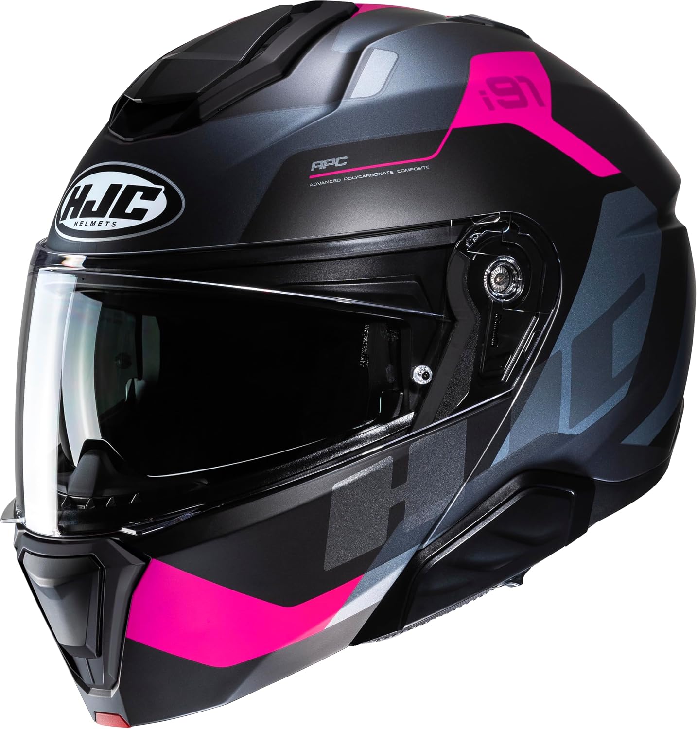 HJC I91 Carst Adult Street Motorcycle Helmet - MC-8SF  Large