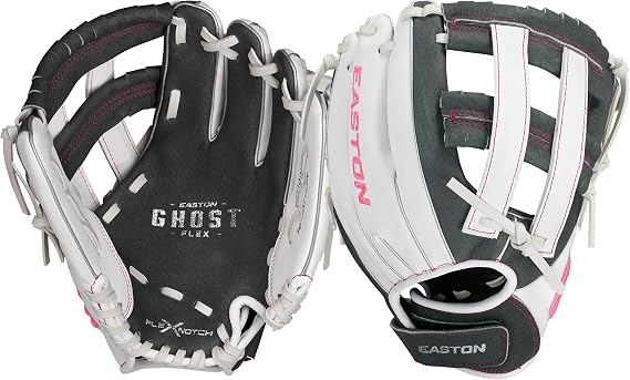 Easton | Ghost Flex Youth Softball/T-Ball Glove | Sizes 10" - 12" | Multiple Styles