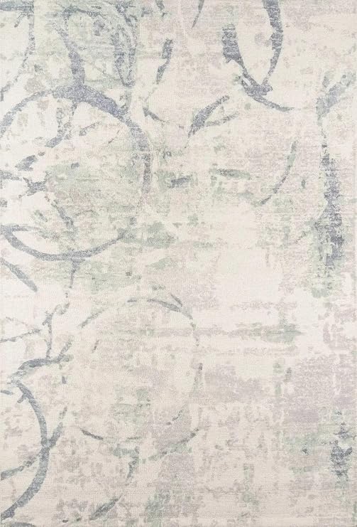Momeni Rugs Illusions Collection Casual Area Rug, 8'0" x 11'0", Grey
